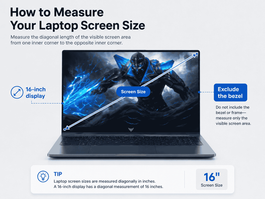 How to Measure Laptop Screen Size—and Avoid Measuring the Bezel