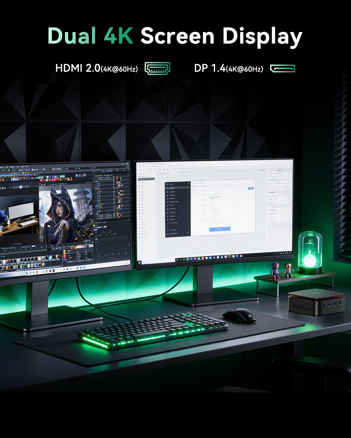 KAMRUI E1 AMD 3150U Mini PC