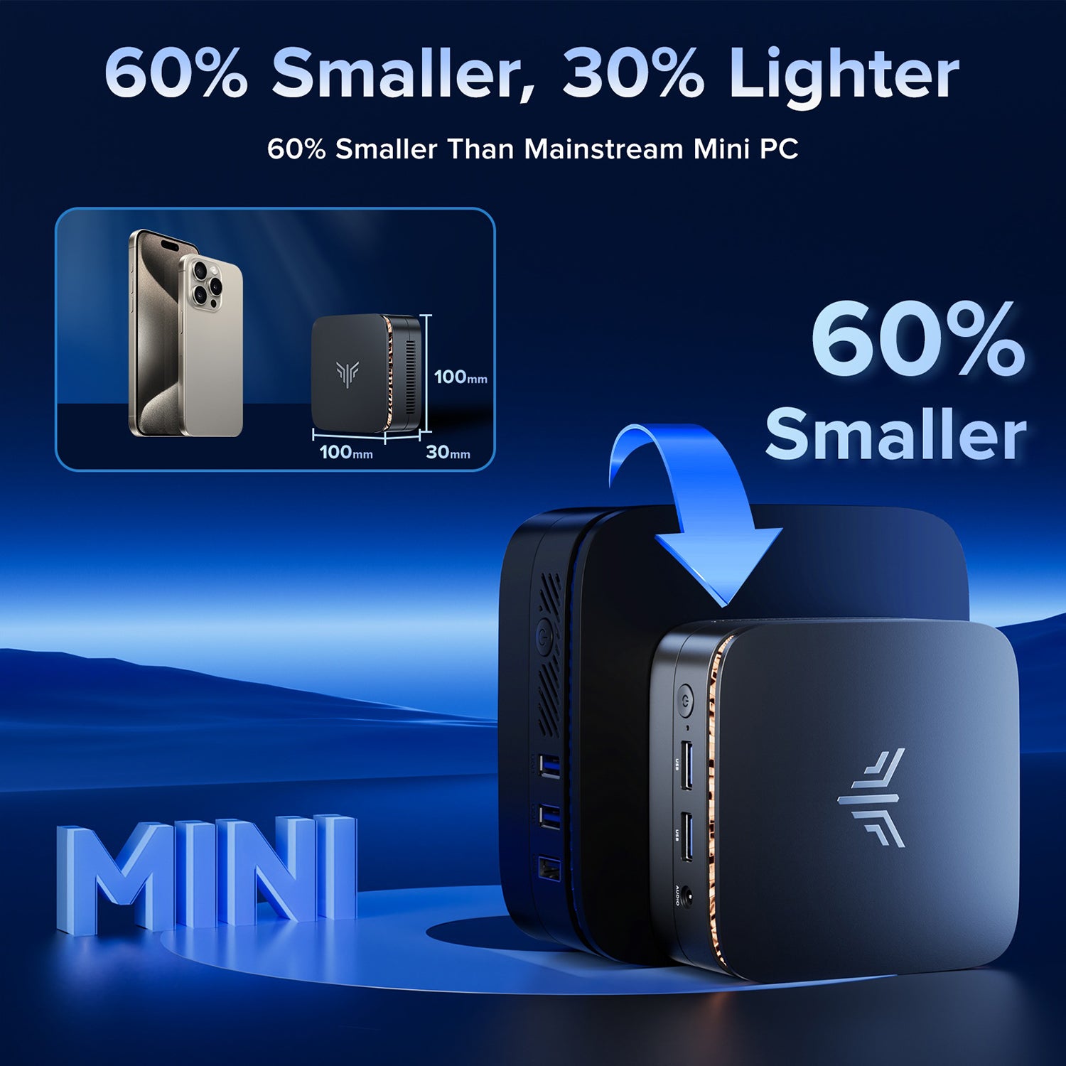 KAMRUI E1 AMD Ryzen™3 3250U Mini PC